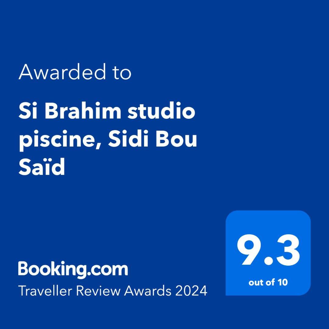 Si Brahim Studio Piscine, Sidi Bou Said Luaran gambar